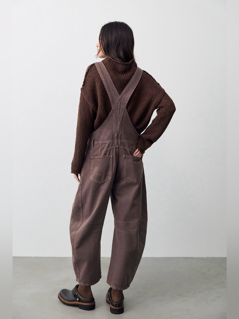 Free People We The Free Good Luck Barrel Overalls - Picture 4 of 10